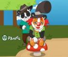 Panfu клоун сидел на грибы, а еще раздражает панды